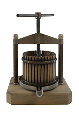 Image showing nostalgic wooden squeezer