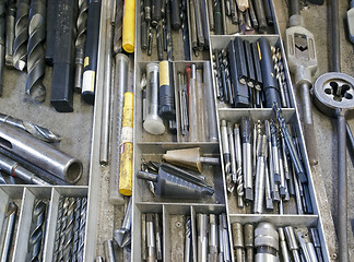 Image showing drawer and tools