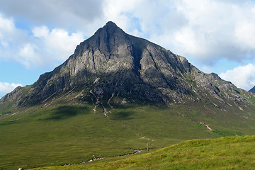 Image showing Buachaille Etive Mor at summer time