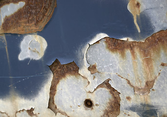 Image showing abstract corrosion detail