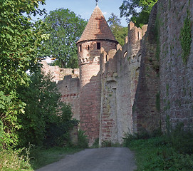 Image showing sunny Wertheim Castle detail