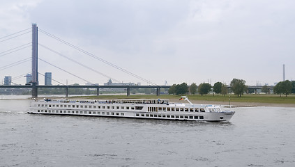 Image showing River Rhine scenery in D