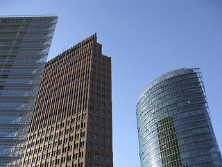 Image showing near Potsdam Square at summer time