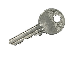 Image showing old metallic key
