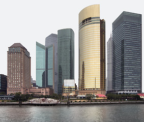 Image showing Shanghai at Huangpu River