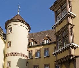 Image showing Wertheim architectural detail at summer time