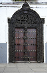 Image showing door in Zanzibar