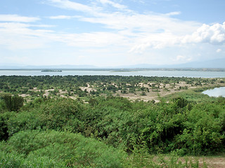 Image showing around the Virunga Mountains in Africa