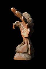 Image showing wooden eagle