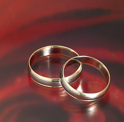 Image showing wedding rings