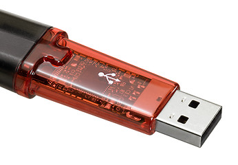 Image showing USB stick closeup