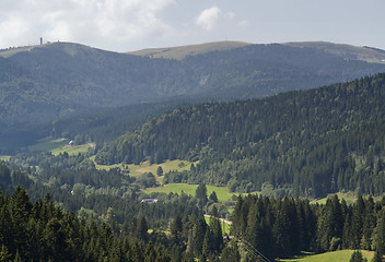 Image showing aerial Black Forest scenery