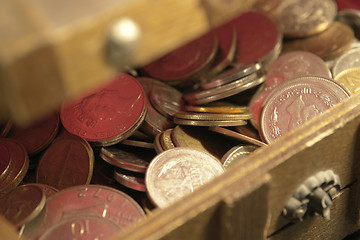 Image showing open treasure chest