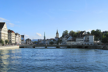 Image showing Zurich city view