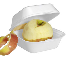 Image showing fastfood apple