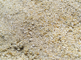 Image showing sand closeup