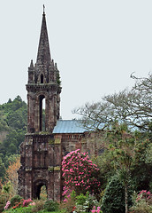 Image showing church ruin at S