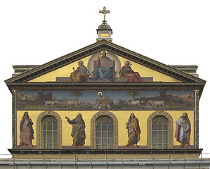 Image showing Basilica of Saint Paul Outside the Walls