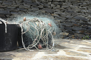 Image showing flue snarl and dark wall