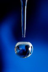 Image showing Blue Drop