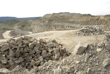 Image showing stone pit scenery