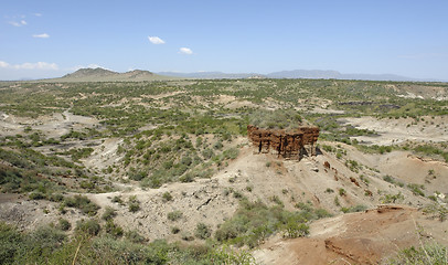 Image showing Olduvai Gorge in Africa