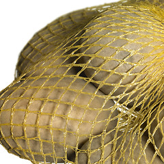 Image showing potatoes in a net