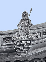 Image showing Sculpture at the Jade Buddha Temple