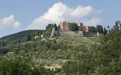 Image showing around Castle of Brolio in Chianti