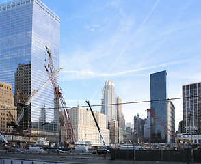 Image showing construction site at Ground Zero