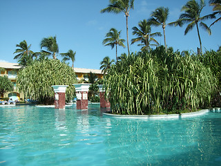 Image showing pool scenery