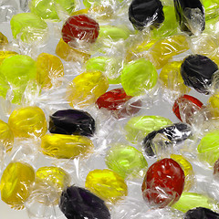 Image showing colorful candy background