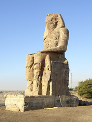 Image showing Colossi of Memnon in Egypt