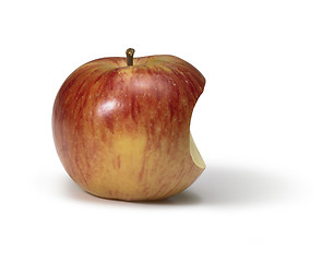 Image showing bite taken out of a apple