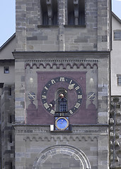 Image showing decorated church clock