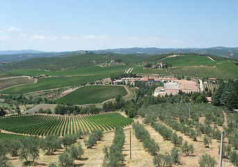 Image showing Chianti in Tuscany