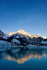 Image showing Mountain Reflection