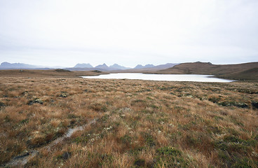 Image showing wide scottish landscape with distant hills