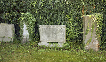 Image showing detail of a jewish graveyard