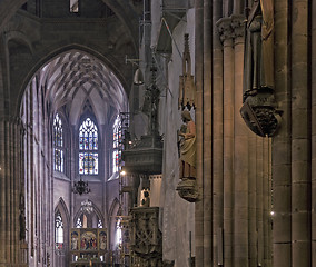 Image showing Minster of Freiburg im Breisgau