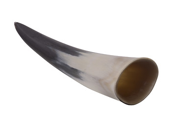 Image showing Medieval drinking horn