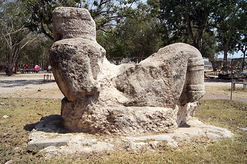 Image showing Chac-mool