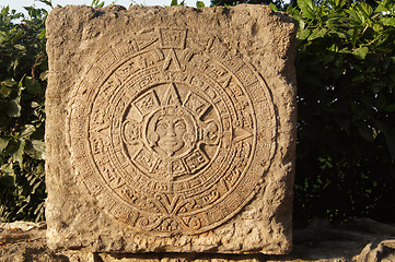 Image showing Mayan god