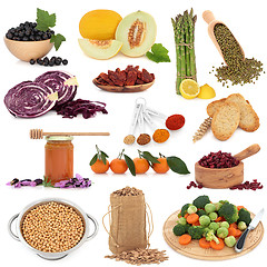 Image showing Healthy Food Sampler