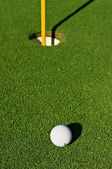 Image showing Golf ball