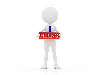 Image showing 3d Hiring person