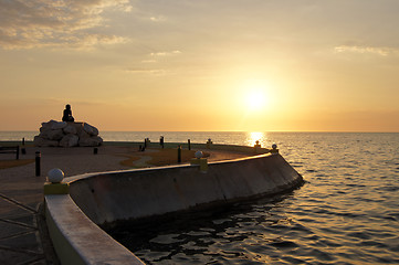 Image showing Sunset