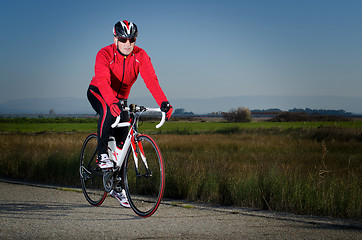 Image showing Cyclist