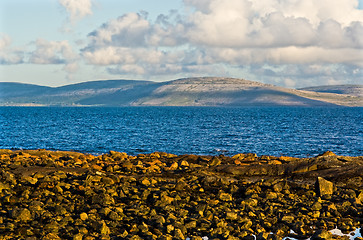 Image showing Galway Bay and Burren