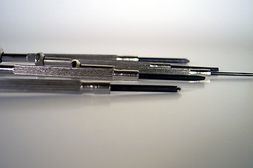 Image showing tiny screwdrivers